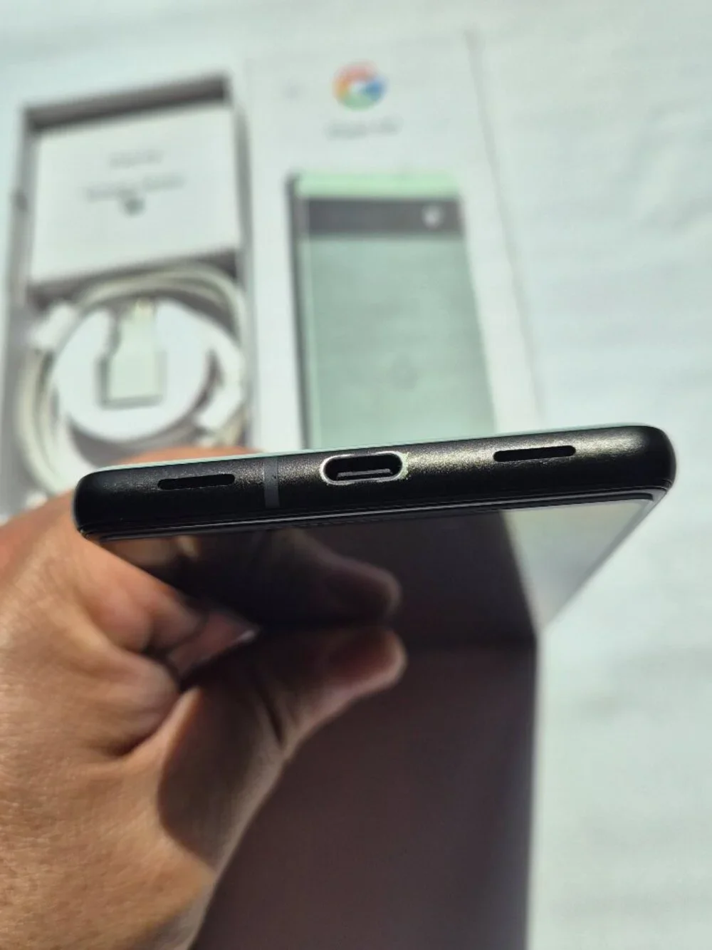 Lightly Used Google Pixel 6a 128GB Sage (Green) Factory Unlocked - Picture 7 of 10